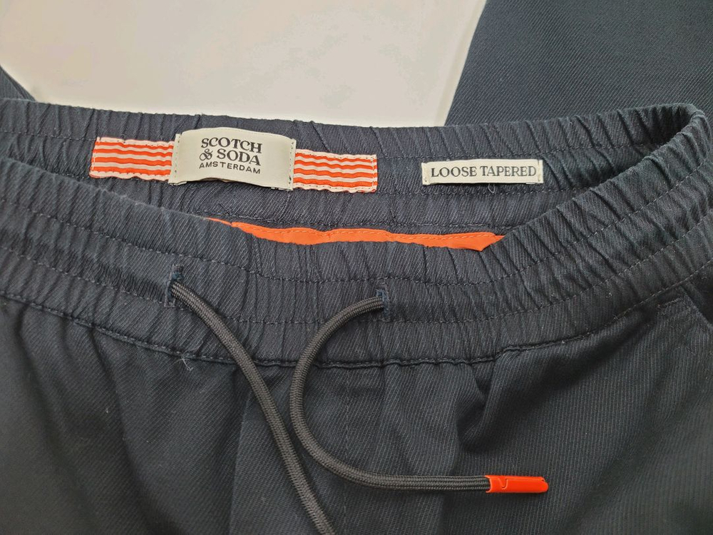 스카치 앤 소다 키즈 루즈테이퍼드핏 밴딩 카고 팬츠 / 아동 140 블랙--14