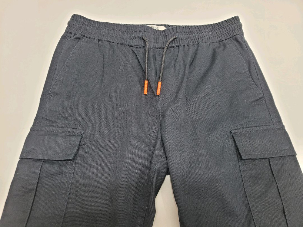 스카치 앤 소다 키즈 루즈테이퍼드핏 밴딩 카고 팬츠 / 아동 140 블랙--2