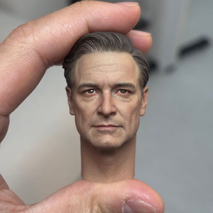 1/6 피규어 커스텀 판매 (킹스맨 해리 하트, 다크나이트 라이즈 브루스 웨인 미도색 헤드)