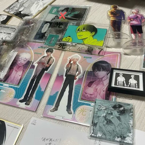 일괄 히카루가죽은여름 1~7(특장판),아크릴스탠드,피규어굿즈등