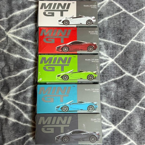 미니지티 맥라렌 750S 시리즈(시러스 그레이, 레드, 그린, 블루, 사로스 그레이) 다캐 일괄 판매