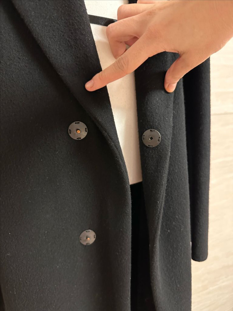 [무배] 시스템옴므 남성용 울코트(95사이즈)--3