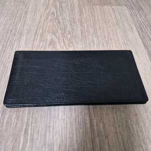 피에르가르뎅 검정색 가죽 장지갑