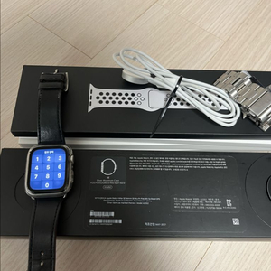 애플워치 SE 44mm 실버 이미지