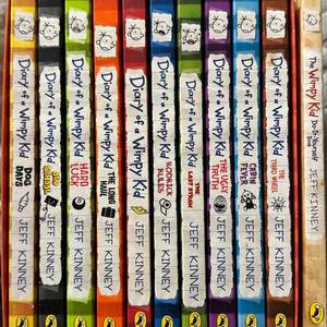 윔피키드 영어 원서 11권 세트 콜렉션 박스채 포함 일괄