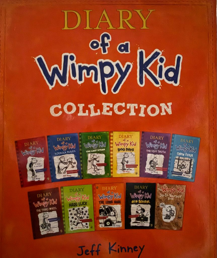 윔피키드 영어 원서 11권 세트 콜렉션 박스채 포함 일괄--1