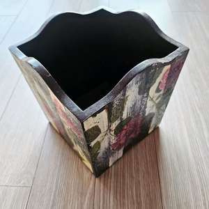 수제 공방 핸드메이드 플라워 드라이기통 냅킨아트드라이기통