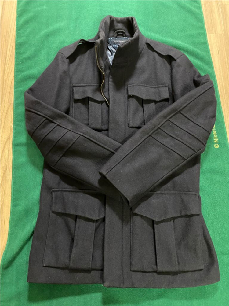 타미힐피거 미해군 m65 네이비 코트 자켓 이미지