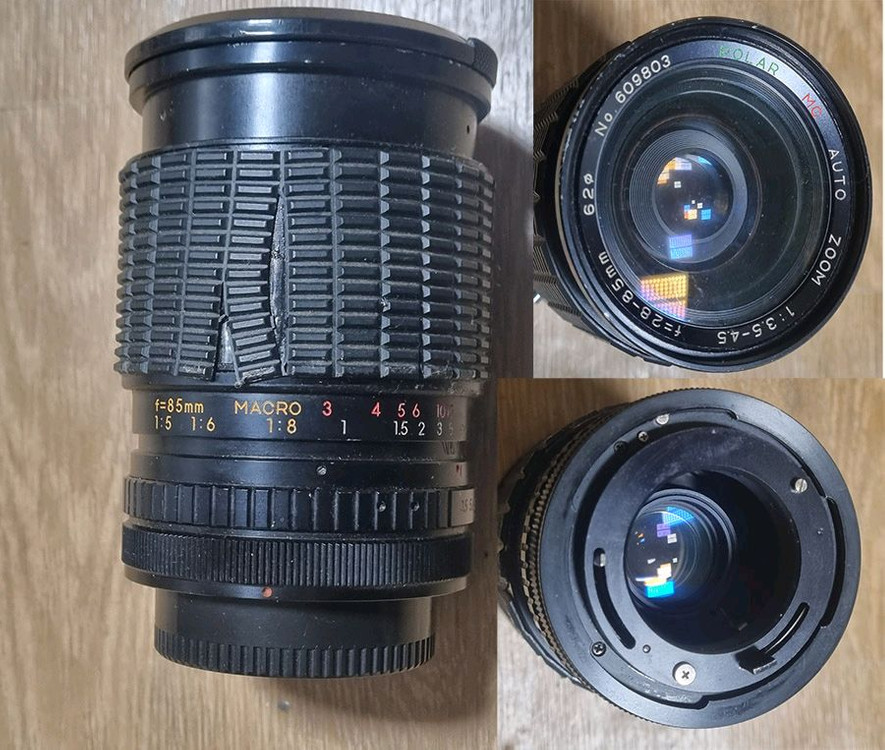 캐논 필름카메라 AE-1, 렌즈들 이미지