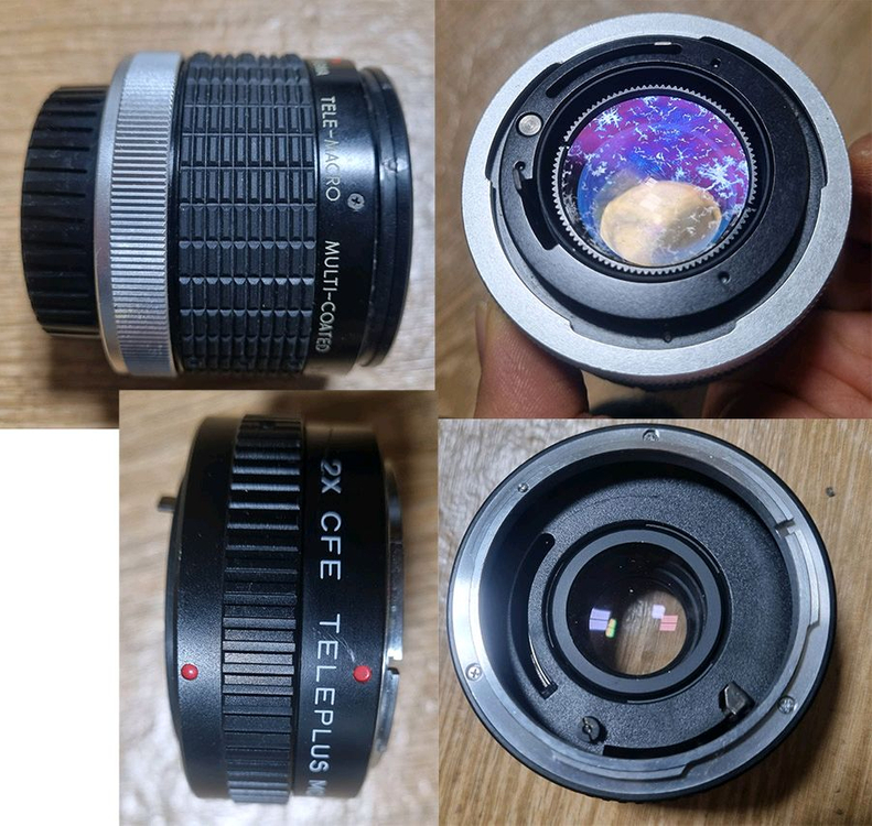 캐논 필름카메라 AE-1, 렌즈들 이미지