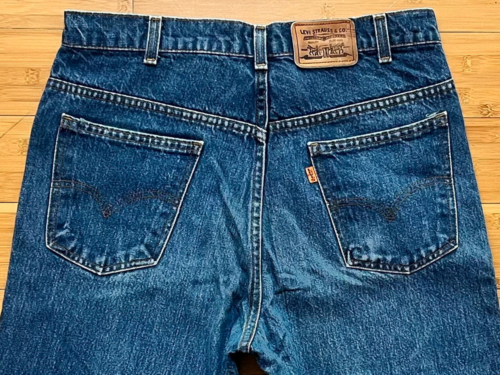 리바이스 오렌지탭 데님팬츠 34/30--3
