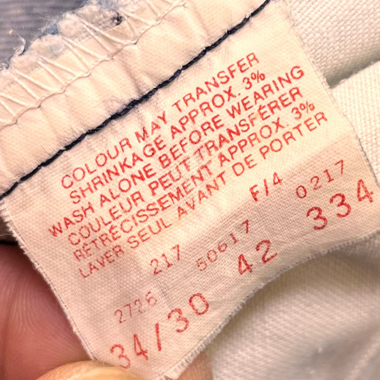 리바이스 오렌지탭 데님팬츠 34/30--4