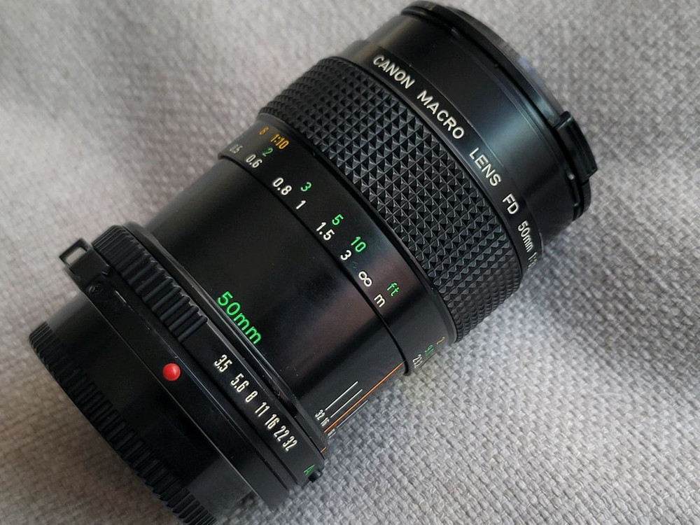 캐논 FD 렌즈 55mm 1.2 , 50mm 마크로, 35-70 이미지