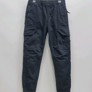 스톤아일랜드 21SS 카고 조거 밴딩 팬츠 / 아동 8호 (128) 블랙