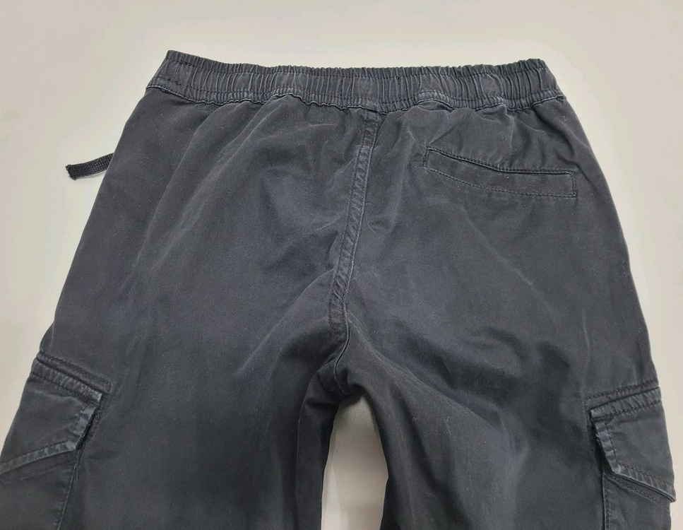 스톤아일랜드 21SS 카고 조거 밴딩 팬츠 / 아동 8호 (128) 블랙--4