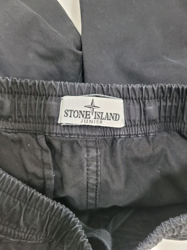 스톤아일랜드 21SS 카고 조거 밴딩 팬츠 / 아동 8호 (128) 블랙--7