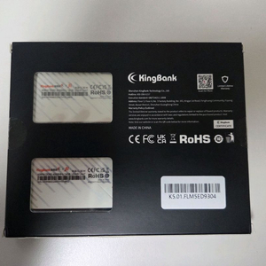 킹뱅크 KingBank KRRW RGB DDR5-6000 CL30 16GB x 2 = 32GB 램 메모리 새제품