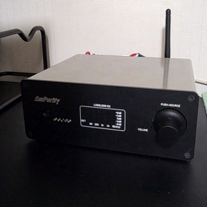 AP-4 풀디지탈 앰프 블랙 아답터 2개 버전