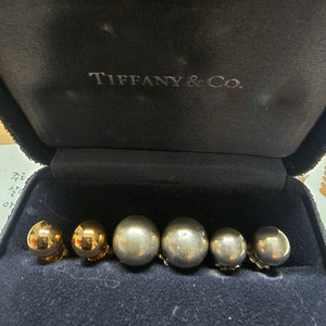 티파니 실버 볼 귀걸이 8미리, 10미리