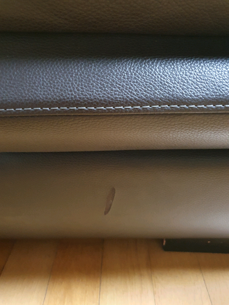 에몬스 천연가죽 L자 4인용 소파--5