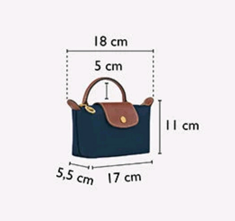 [롱샴] 르플리아쥬 오리지널 핸들 파우치, 르플리아쥬 미니--4