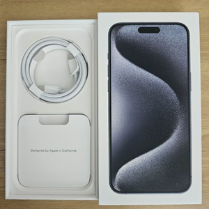 아이폰 15 프로 맥스 512GB 블루 이미지