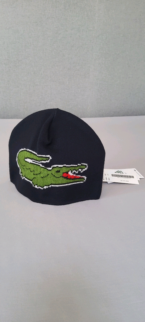 새상품)라코스테 비니&머플러 (남녀공용)--1