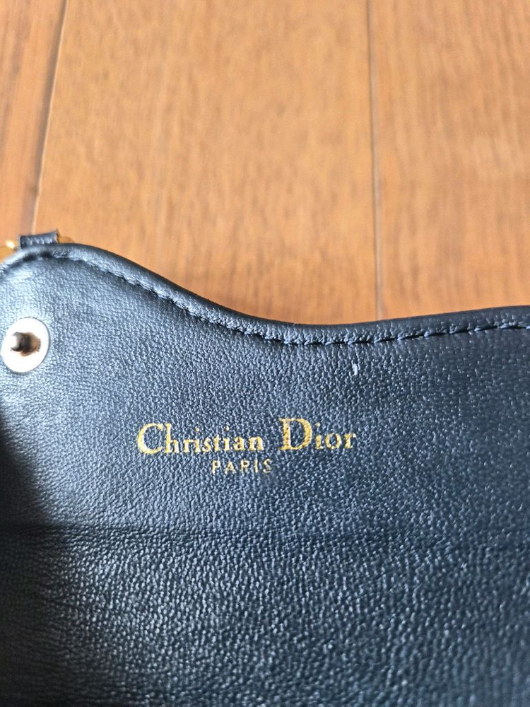 (정품) 디올 오블리크 로터스 새들 반지갑 (명품 여자 카드지갑 여성) 이미지