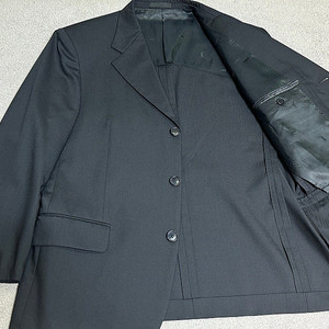 38r 국내100 YSL 생로랑 네이비 3버튼 블레이져 자켓