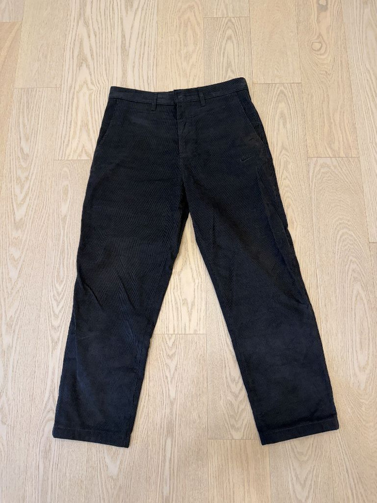 [나이키] 코듀로이 골덴 치노 팬츠 블랙 (M) 이미지