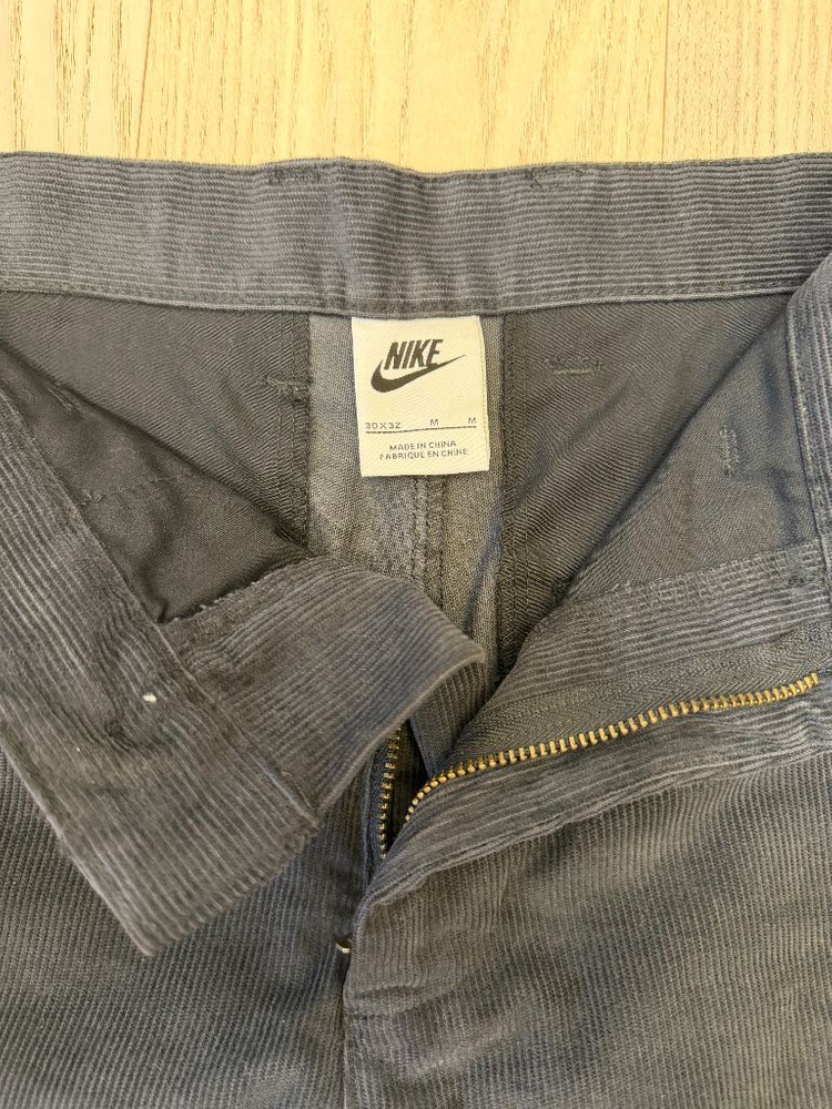 [나이키] 코듀로이 골덴 치노 팬츠 블랙 (M) 이미지