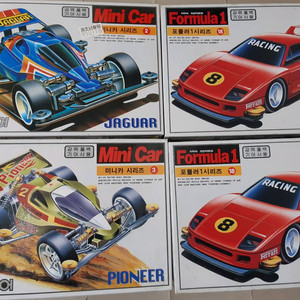 강남모형 미니카(풀백카) 3개