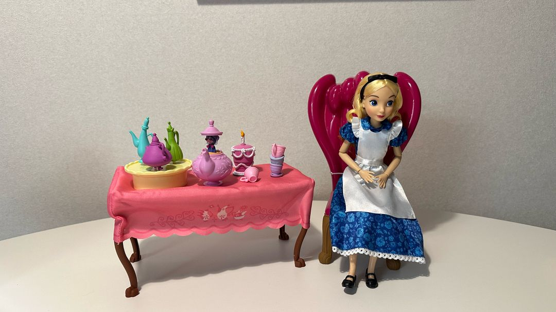 이상한 나라의 앨리스 티파티 인형 세트--5