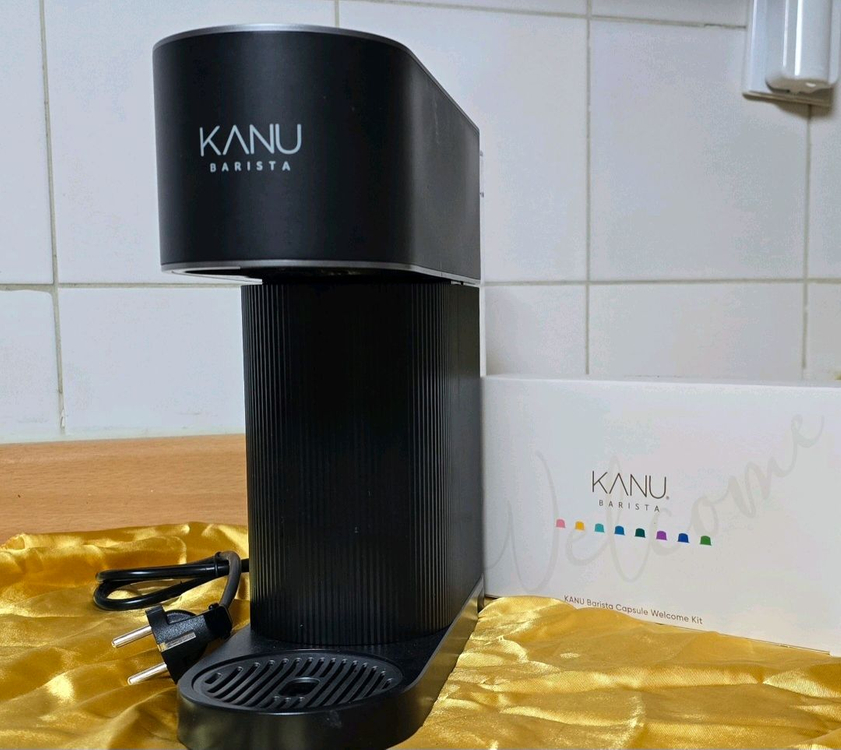 카누 바리스타 캡슐 커피머신 블랙--1