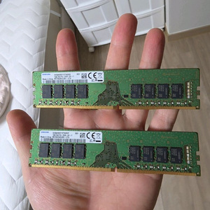 삼성 ddr4 2666mhz 16gb 2장(합32기가) 택배비포함