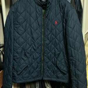폴로 퀼팅 헤링턴 자켓 S