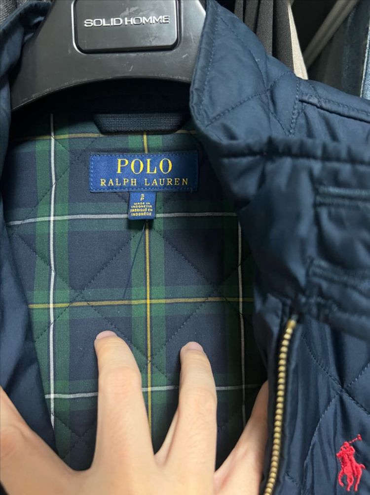 폴로 퀼팅 헤링턴 자켓 S--1