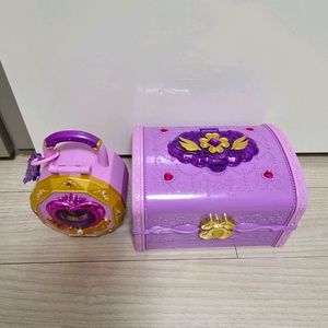 티니핑)행운핑 상자하우스+행운핑피규어 일괄-가격내림