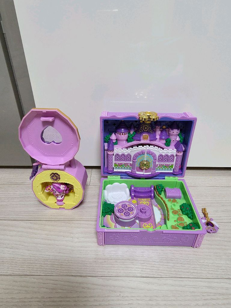 티니핑)행운핑 상자하우스+행운핑피규어 일괄-가격내림--1