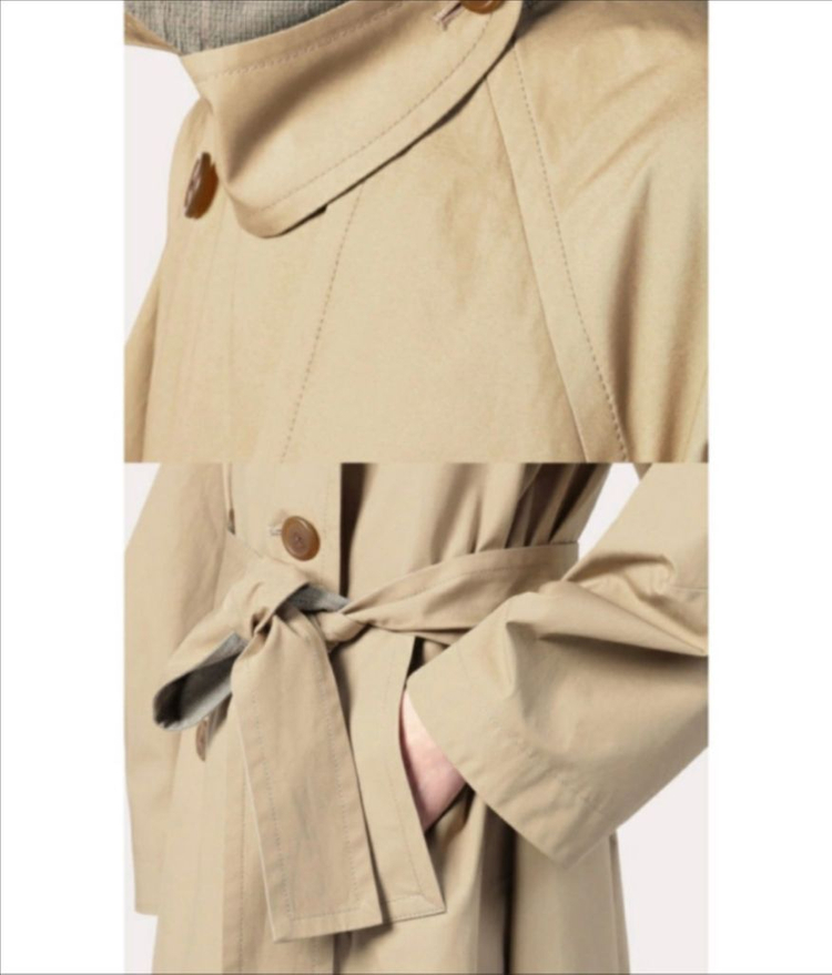 [정품][비비안웨스트우드] 레드라벨 트렌치 코트--4