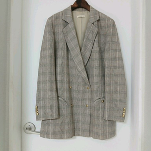 시스템 체크 패턴 자켓