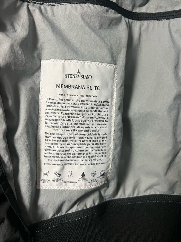 스톤아일랜드 멤브라나 블랙 L--3