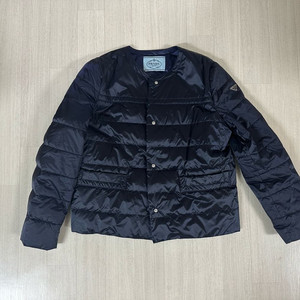 프라다 경량패딩(네이비)46사이즈(여성용)