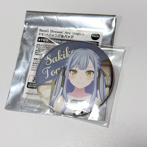 뱅드림 아베무지카 사키코 캔뱃지 오블리비오니스 굿즈