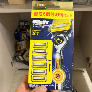 질레트 프로쉴드5 전동 면도날 6개입 세트