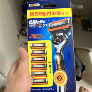 질레트 프로글라이드5+1 면도날 6개입