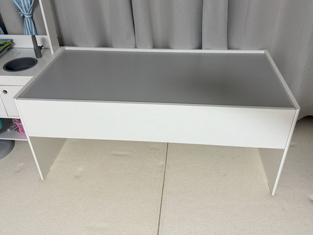 이케아 둔드라 어린이 수납형 놀이 플레이 테이블 책상--3