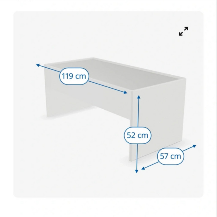 이케아 둔드라 어린이 수납형 놀이 플레이 테이블 책상--6