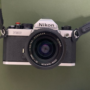 니콘 FM2 필름카메라 + 렌즈2개