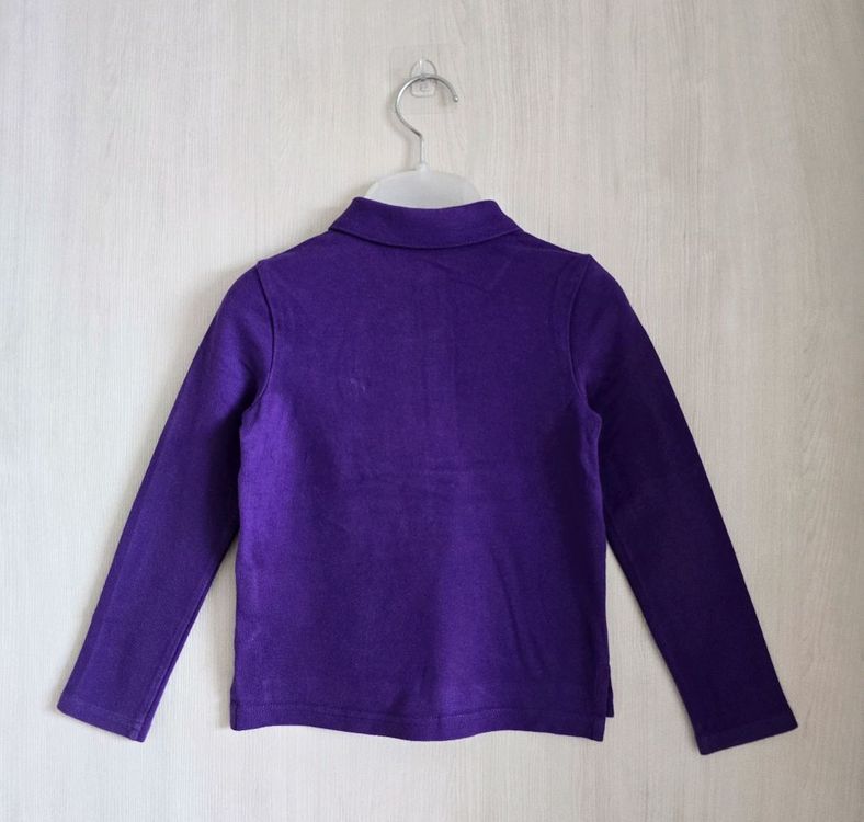 폴로랄프로렌키즈 여아 pk카라 빅포니 긴팔티셔츠 5사이즈--4